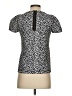 Anthropologie Animal Print Silver Short Sleeve Top Size XS - photo 2