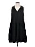 Max Studio Solid Black Casual Dress Size S - photo 1