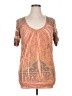 Apt. 9 Orange Short Sleeve Top Size XL - photo 1