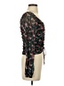 Open Edit Black Long Sleeve Blouse Size XS - photo 4