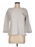 Ann Taylor LOFT 100% Cotton Gray Sweatshirt Size M - photo 1