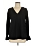MICHAEL Michael Kors Black Long Sleeve Blouse Size L - photo 1