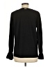 MICHAEL Michael Kors Black Long Sleeve Blouse Size L - photo 2