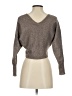 BCBGMAXAZRIA Gray Long Sleeve Top Size XXS - photo 2