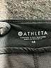 Athleta Solid Black Casual Skirt Size 14 - photo 3