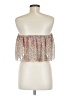 LA Hearts 100% Polyester White Sleeveless Blouse Size M - photo 2