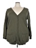 Ellos Green Cardigan Size 22 - 24 - photo 1
