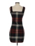 Unbranded Plaid Burgundy Casual Dress Size S - photo 2