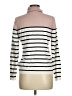 Calvin Klein Stripes Ivory Turtleneck Sweater Size M - photo 2