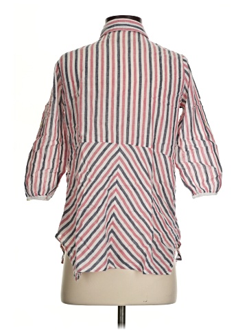 Isabella Sinclair 3/4 Sleeve Button-Down Shirt (view 2)
