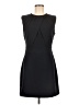 MNG Solid Black Cocktail Dress Size M - photo 1