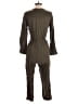Old Navy 100% Rayon Solid Green Jumpsuit Size S - photo 2