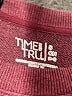 Time and Tru Burgundy Pullover Sweater Size S - photo 7