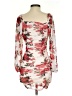 Unbranded Floral White Cocktail Dress Size XS (estimated) - photo 2