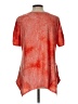 Sami & JO Red Short Sleeve Blouse Size L - photo 2