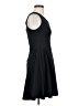 Aqua Solid Black Cocktail Dress Size S - photo 4