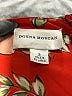 Donna Morgan 100% Polyester Paisley Orange Casual Dress Size 2 - photo 6