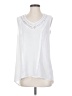 Maeve 100% Polyester White Sleeveless Blouse Size XS - photo 1