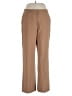 DKNY Solid Brown Dress Pants Size 12 - photo 1