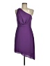 BCBGMAXAZRIA Solid Purple Cocktail Dress Size 6 - photo 1