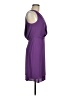 BCBGMAXAZRIA Solid Purple Cocktail Dress Size 6 - photo 4
