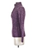 Unbranded Tweed Purple Turtleneck Sweater Size S (estimated) - photo 5