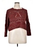 Full Tilt Tweed Burgundy Pullover Sweater Size XL - photo 1
