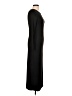 Unbranded Solid Black Casual Dress Size L - photo 4