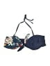 Unbranded Floral Blue Swimsuit Top Size L - photo 1