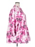 Unbranded Floral Pink 3/4 Sleeve Button-Down Shirt Size XXL (estimated) - photo 4