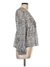 Unbranded Gray Long Sleeve Blouse Size S - photo 4