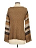Miss Me Vintage 100% Acrylic Tweed Brown Pullover Sweater Size S - photo 2