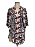 Angie Print Ivory 3/4 Sleeve Blouse Size M - photo 1