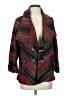 Jolt Chevron-herringbone Burgundy Blazer Size S - photo 1
