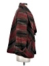 Jolt Chevron-herringbone Burgundy Blazer Size S - photo 4