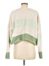 Cupcake 100% Polyester Color Block Green Pullover Sweater Size M - photo 2