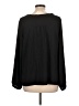 Old Navy 100% Polyester Black Long Sleeve Blouse Size L - photo 2