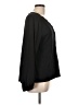 Old Navy 100% Polyester Black Long Sleeve Blouse Size L - photo 4