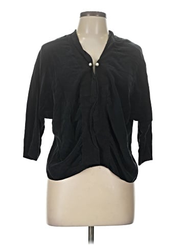 Sandro 3/4 Sleeve Button-Down Shirt (view 1)