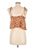 BP. 100% Rayon Orange Sleeveless Blouse Size M - photo 2