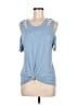 Alison Andrews Blue Sleeveless Top Size M - photo 1
