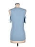 Alison Andrews Blue Sleeveless Top Size M - photo 2