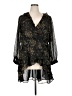 Torrid Black 3/4 Sleeve Blouse Size 1X Plus (1) - photo 1