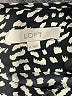 Ann Taylor LOFT 100% Polyester Animal Print Black Casual Dress Size S - photo 7