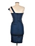 Betsy & Adam Blue Cocktail Dress Size 6 - photo 2