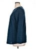 AB Studio Chevron-herringbone Blue Pullover Sweater Size XL - photo 5