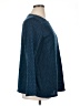 AB Studio Chevron-herringbone Blue Pullover Sweater Size XL - photo 4