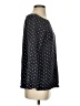 Talbots 100% Cotton Polka Dots Black Blue Pullover Sweater Size S - photo 4