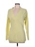 New York & Company 100% Acrylic Yellow Pullover Sweater Size L - photo 1