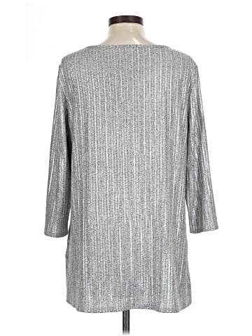 JM Collection 3/4 Sleeve Top (view 2)